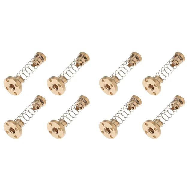 Dado Caricato A Molla Anti-gioco T8 Per Stampante 3D Per Viti Con Asta Filettata Con Passo Da 2 Mm Acquista In Modo Economico - Spedizione Gratuita, Recensioni Reali Con Foto - Foto 9