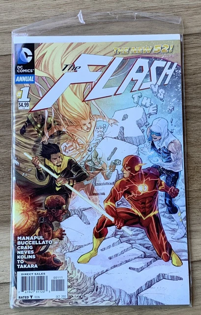 The Flash,Vol.2:Rogues Revolution [The New 52] Manapul Francis DC Comics Book...