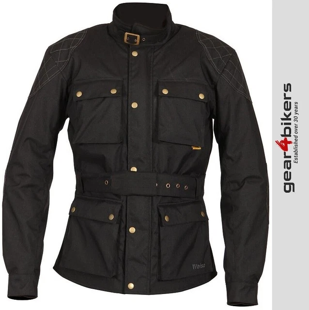 Richa bonneville hotsell wax cotton jacket