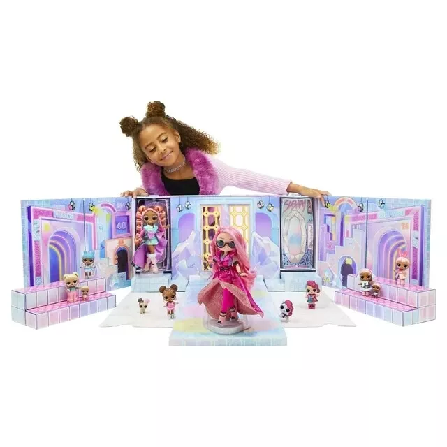 LOL Surprise Fashion Show MegaRunway Playset 80 Surprises 12 Dolls New Ships Fas