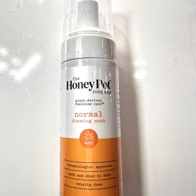 The Honey Pot Company, lavado espumoso femenino normal, 5,51 Fl. Oz.