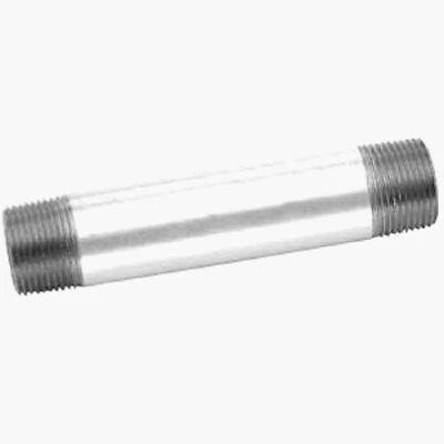 Pipe Fitting, Galvanized Nipple, 3/4 x 4-1/2-In. -8700150652