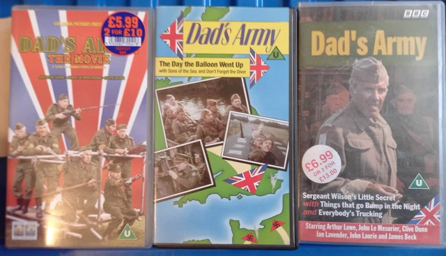 DAD'S ARMY MOVIE and TV show collection (VHS) EUR 4,09 - PicClick IT