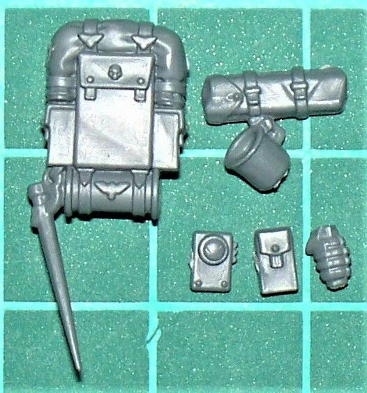 DEATH KORPS OF Krieg Veteran Guardsmen - Backpack & Accessories ...