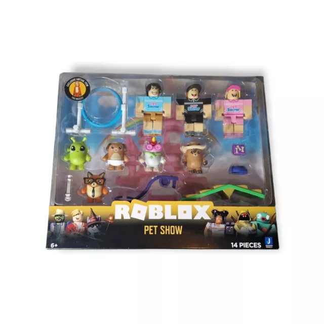 Roblox Celebrity Collection Pet Show Multipack [Includes Exclusive Virtual  Item] 