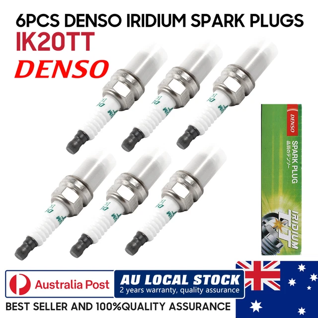 6-Pack Iridium Spark Plugs - TR551IX/TR551GP Compatible With Ford F150, Ranger, Mustang 1998-2008