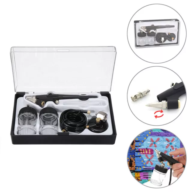 Pro Mini Air Brush Set Artist Crafts Airbrush Spray Gun For Hobby Art Paint Nail 3