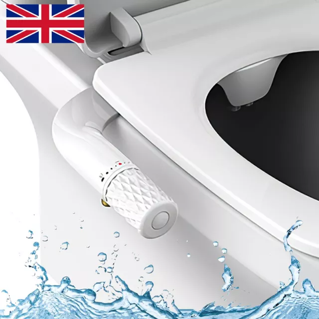 Bidet Toilet Seat Attachment | DIY | Premium | Shattaf | Real Bidets Brand | UK