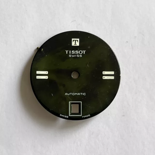 Tissot used black dial genuine, 26mm, for vintage watch