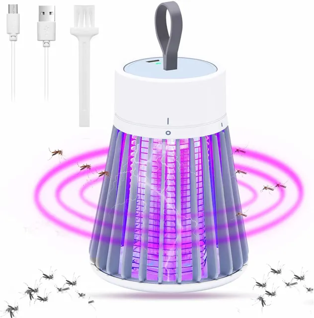 USB Moskito Killer Insektenvernichter Elektrisch USB Insektenlampen Mückenfalle 8