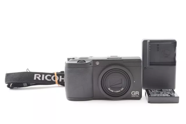 Ricoh GR Digital II 10.1MP Digital Camera ST 2625 [Near Mint] From JAPAN #1603