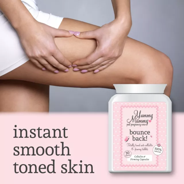 Yummy Mummy Post Pregnancy Care Toned Anti Cellulite & Firming Tablets