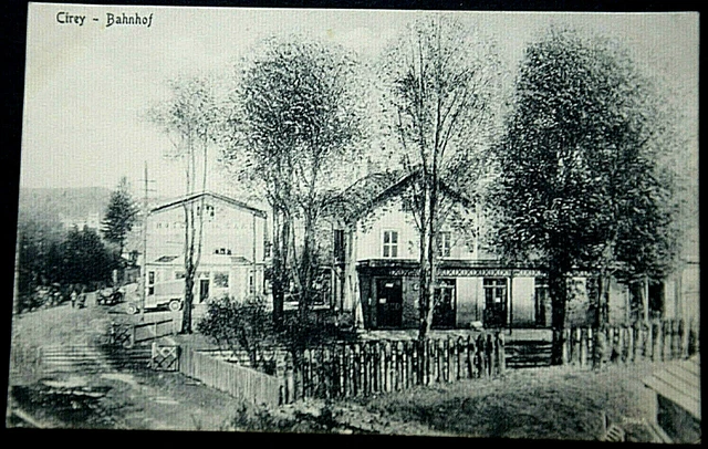 46212 Ak France Cirey Railway Station Field Postcard