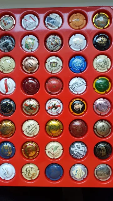 capsules de champagne lot