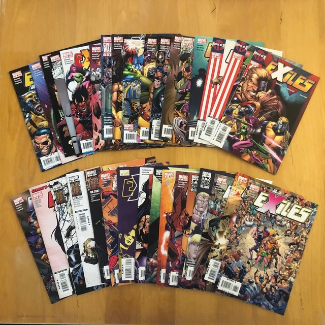 Exiles (Marvel) 69-100 Annual 1 All Spiderman 2099 issues Claremont  Full Run