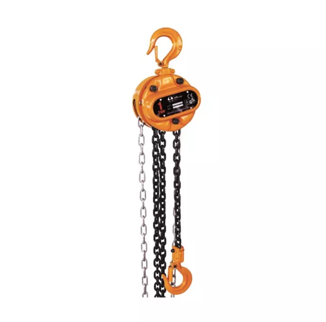HOIST 2 TON Hand Operated Manual Chain Pulley Puller Block T020 ECs