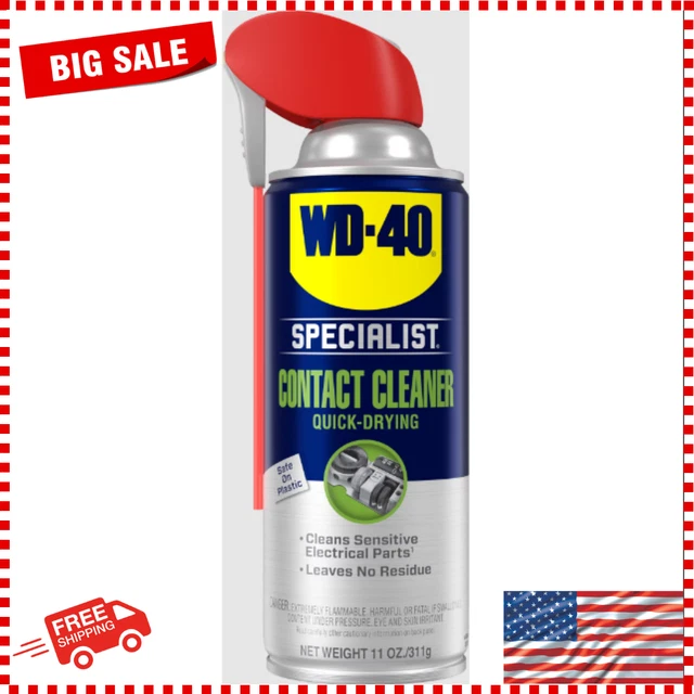 NEW WD-40 Specialist Electrical Contact Cleaner, 11 oz Free and Fast Shipping