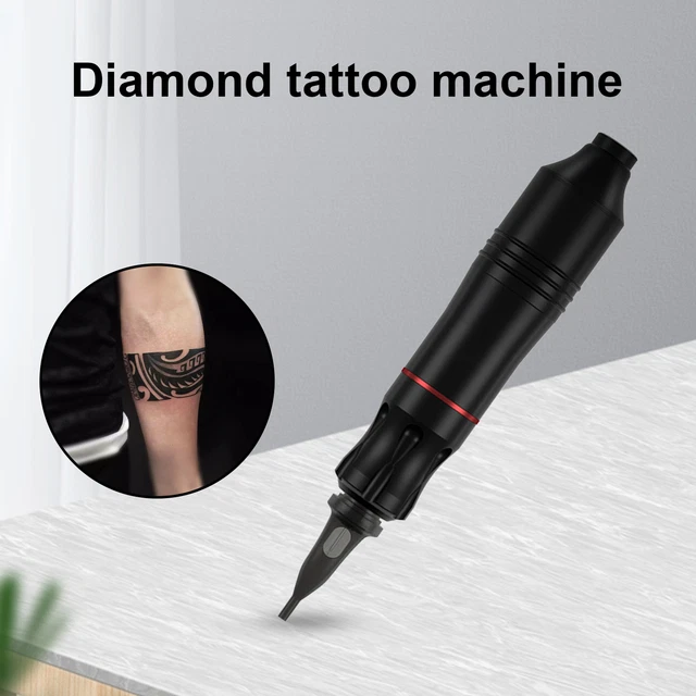 1 juego de máquina de bordar tatuajes conveniente máquina de cartucho de lápiz resistente al desgaste