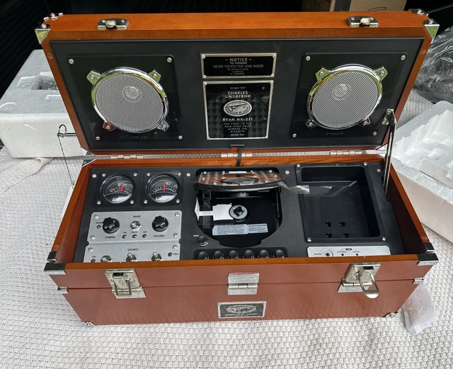SPIRIT OF ST Louis Charles Lindbergh RYAN NX-211 Boombox Radio AM