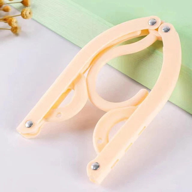 Folding Clothes Hangers Portable Travel Foldable Rack For Clothes Space Saver