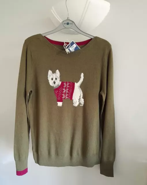Joules schnauzer jumper deals