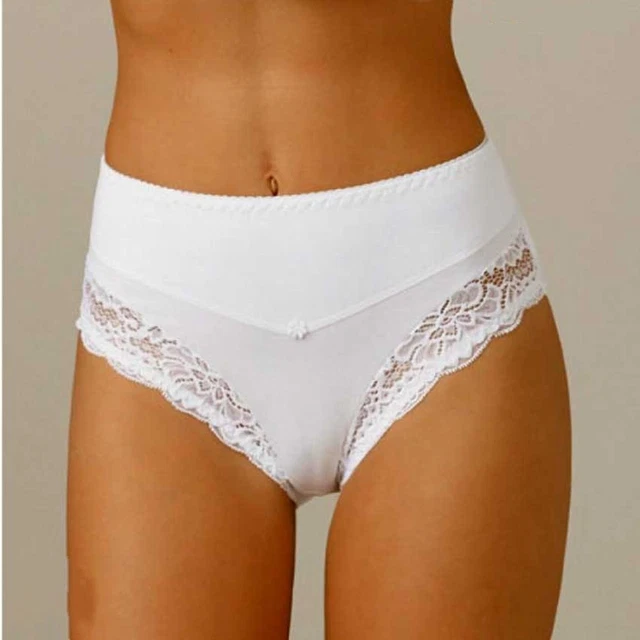 Culotte in cotone elasticizzato con pizzo laterale jadea 07 Jadea