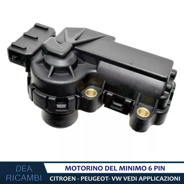 Motorino Passo Passo del Minimo per CITROEN BERLINGO 1.1 i KW 44 96-08 08E201