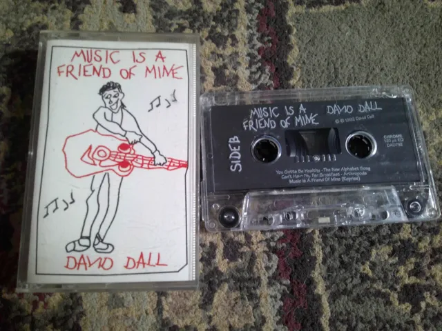 Private Cassette Tape/David Dall/Music Is A Friend Of Mine/Wisconsin Folk