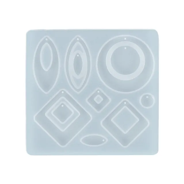 Resin Epoxy Silicone Mold Diamond Shape Mold Casting Molds Jewelry Making