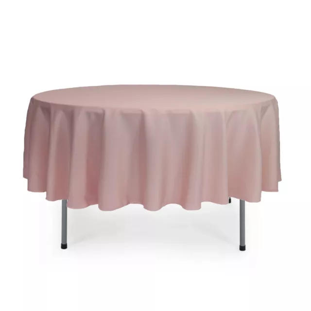 YCC Linens - 90 Inch Round Polyester Tablecloths for weddings and parties 3