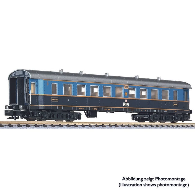 Liliput 350006 I+II - Set 2 voitures voyageurs 3/2/1 cl ép III de la