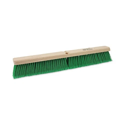 Boardwalk Push Broom Head, 3" Green Flagged Recycled PET Plastic, 24" (BWK20724)