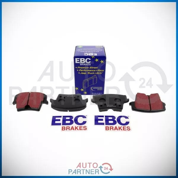 EBC para Chrysler 300C Dodge Sportbremse Blackstuff Pastillas Dp1722/2 Trasero