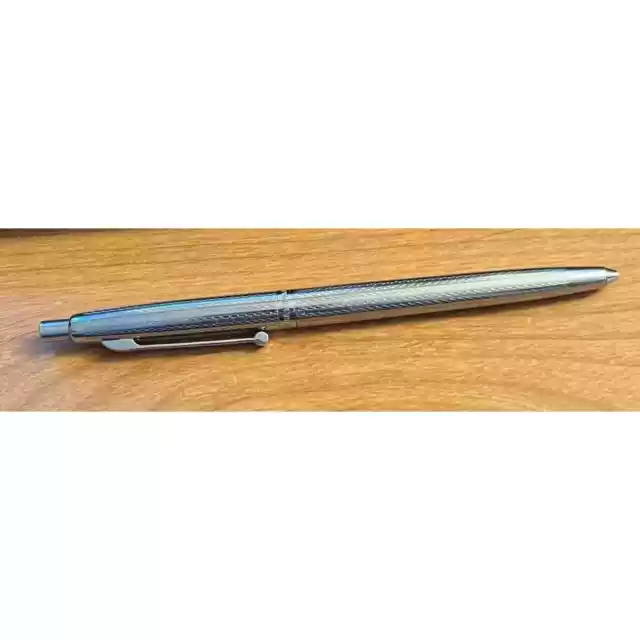 Vintage All Rite Silver Tone Ballpoint Pen