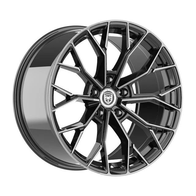 22 Inch Tim's 4 HP3 22 inch STAGGERED Black Tint Rims fits 5x120 $1,699.99 - PicClick