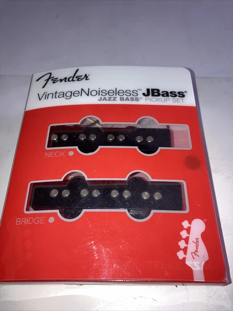Fender pickup set Vintage Noiseless Jazz Bass 099-2102-000 Fender pickup set Vintage Noiseless Jazz Bass 099-2102-000