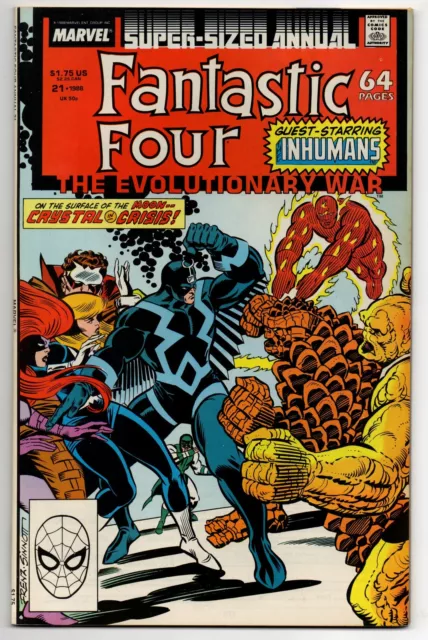 Fantastic Four Vol 1 Annual No 21 1999 (VFN+) 64 pages, Featuring The Inhumans