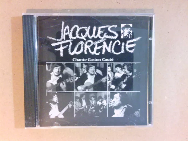 Rare Cd / Jacques Florencie Chante Gaston Couté / Excellent Etat