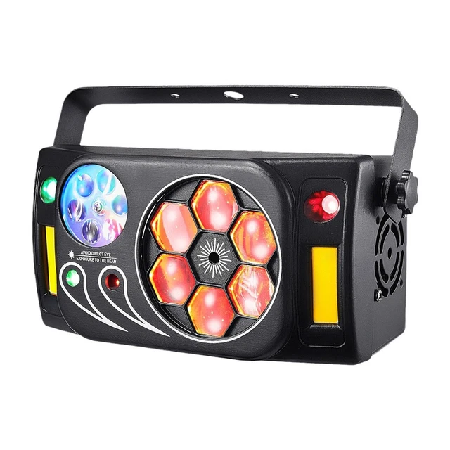 Luci Da Palco LED RGB 36W Per DJ, Festa, Matrimoni - Con Telecomando, DMX E Controllo Audio