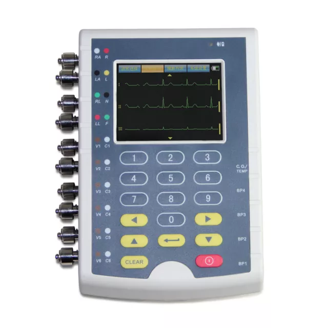 FDA CONTEC MS400 Portable Multiparameter Touch Color Patient Monitor Simulator 2