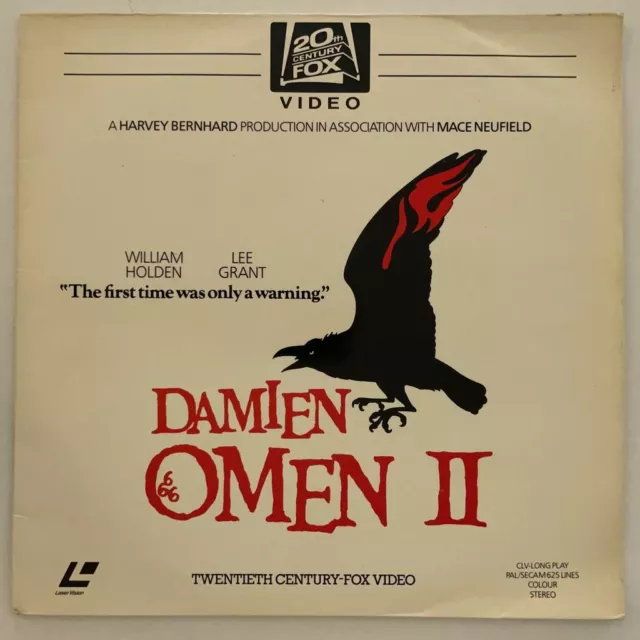 Laserdisc Damien: Omen II PAL Englisch