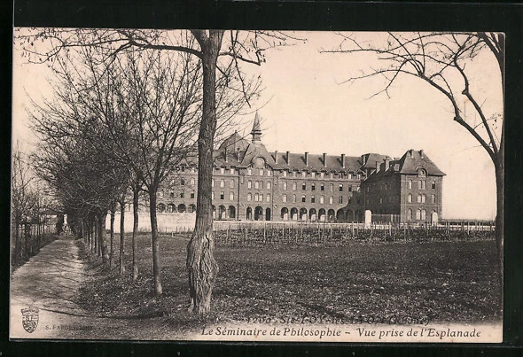 CPA Sainte-Foy-lès-Lyon, Le Seminaire de Philosophie - Vue prise de l´Esplanade