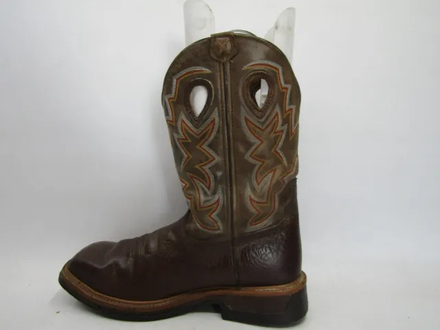 Twisted X Mens Size 11.5 D Brown Leather Buckaroo Cowboy Western Boots 2