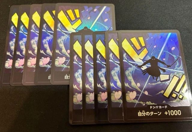 Roronoa Zoro DON Card PRB-01 [Foil] - THE BEST Set, Japanese One Piece CCG - Near Mint 10 thumbnail image