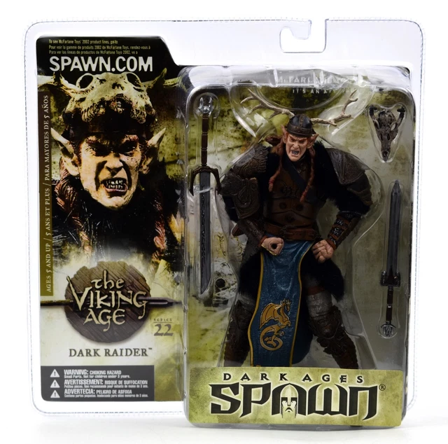 Figurine McFarlane's Spawn Série 22 - The Viking Age - Dark Raider - Neuf Sous Blister