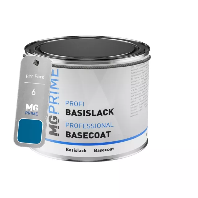 Vernice per auto Barattolo per Ford 6 XSC2236C Bahama Blue Metallic 0,5L