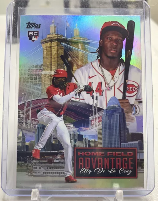 ELLY DE LA Cruz RC 2024 Topps Series 1 Home Field Advantage SP Insert