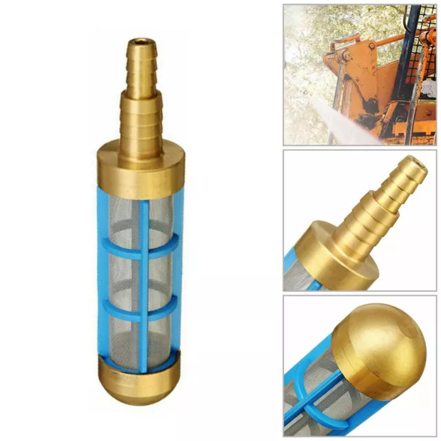 For Pressure Washer Brass HD 3/4" 1/2" Hose Water Suction Strainer Pickup Filter