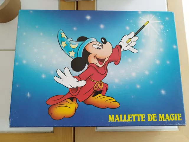 VINTAGE MALETTE DE Magie Mickey 75 tours Disney Nestlé magic