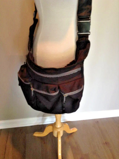 Diaper Dude Black Bag For Dads